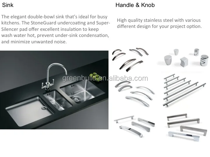 Roble Blanco De Madera Sólida Del Gabinete De La Cocina Diseños - Buy