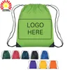 Custom Cheap Polyester Drawstring Bag/Wholesale Drawstring Backpack/Promotional Drawstring Bag