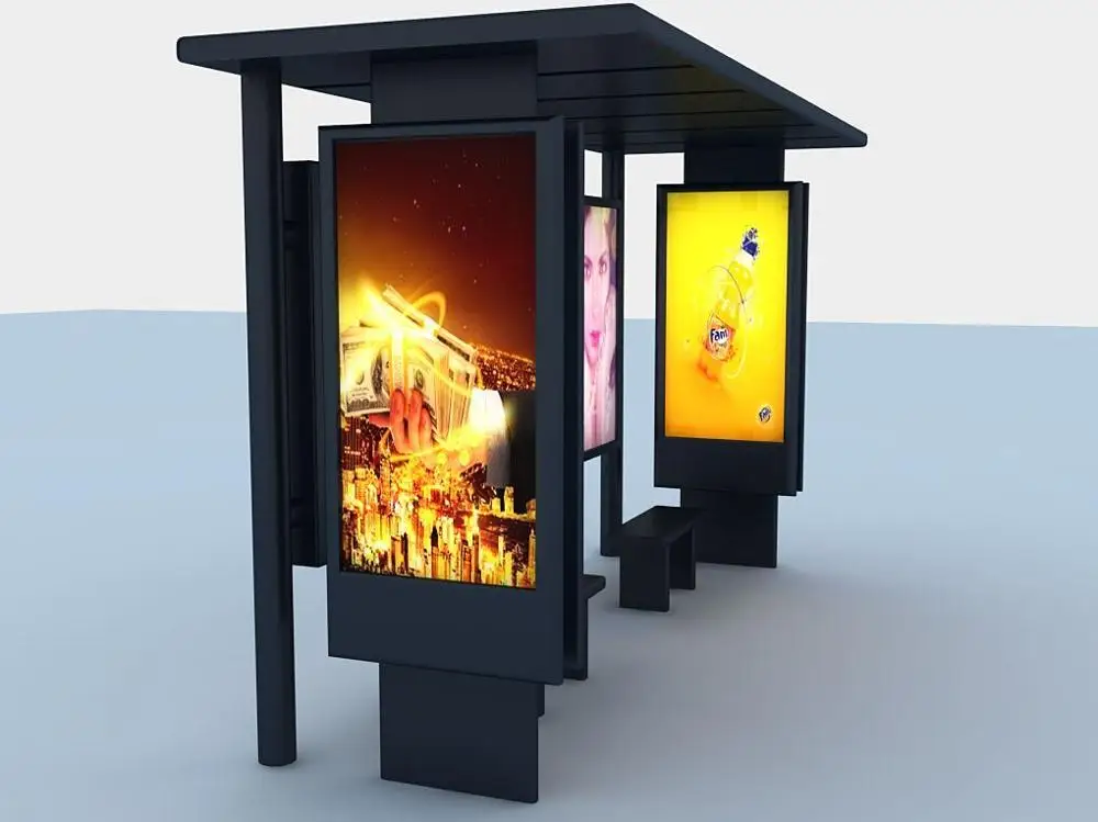 Outdoor Solar Power Bus Stop Shelter/bus Stop Price - Buy Bus Stop