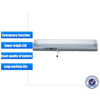 Battery operated fluorescent light