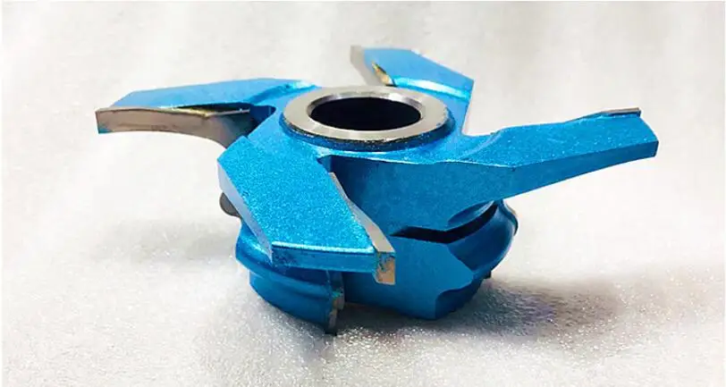 Customized Woodworking 4 Teeth TCT Tungsten Carbide Stair Handrail Knife Cutters