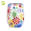 Beauchy 12oz Egg Wine Glass Pattern Cups Swig Tumbler