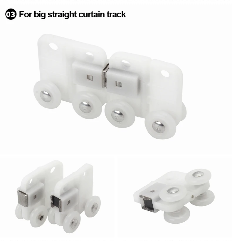 Curtain Track Pulley System Single Double Track Master Carrier Buy