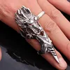 The Chinese Dragon head ring wholesale big rings