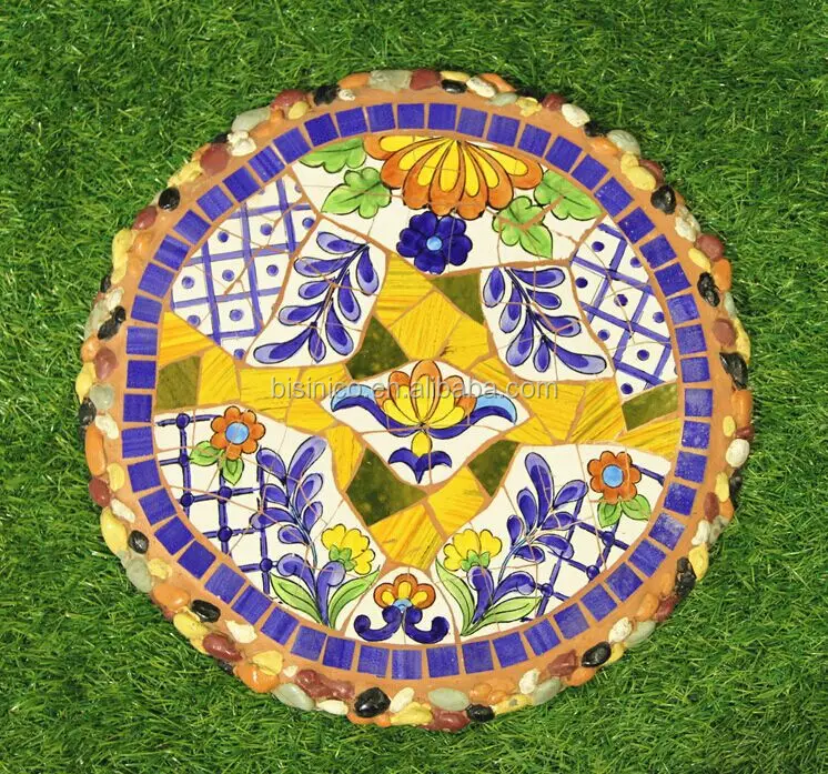 ceramics mosaic stepping stone special design decorative paving stone outdoor porcelain stepping stone - Decorative Stepping Stones ceramics mosaic stepping stone special design decorative paving stone outdoor porcelain stepping stone - Decorative Stepping Stones