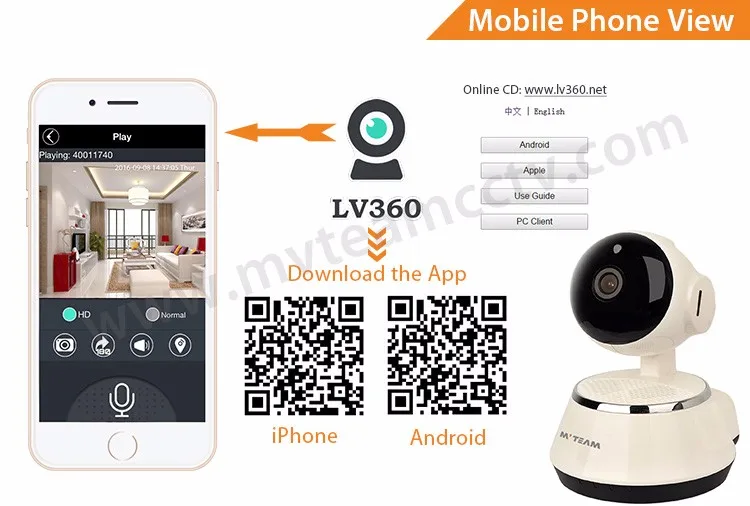 CCTV mini wifi wireless IP spy surveillance camera with intercom