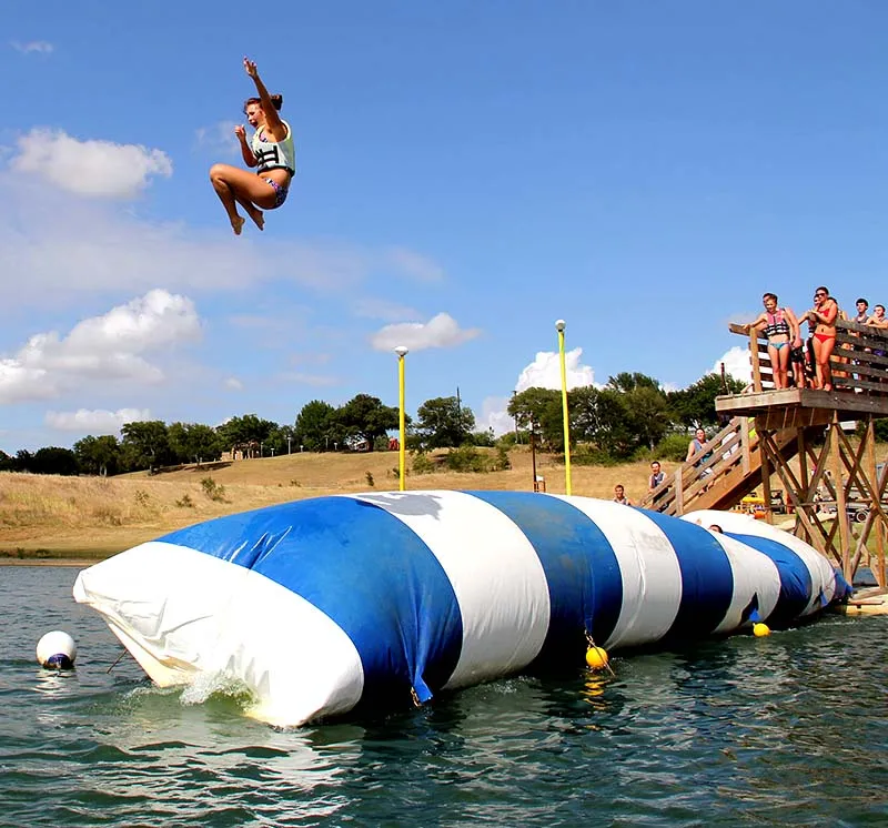 inflatable blob for lake