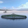 Marine and Offshore Trout Culturing Floating HDPE Circular-Shape Fish Farming equipments Cage in Deep Sea