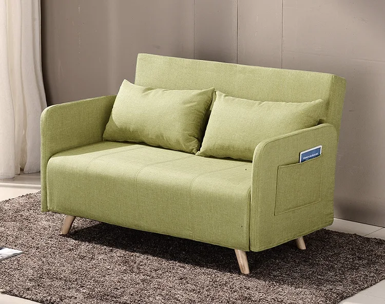 Folding Bed Sofa Modern Sofa Corner Bed Wooden Living Room Sofa Bed