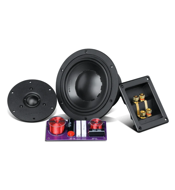 Diy 2.2 Kit 6.5" Midwoofer Diy Speaker Kit Bookshelf Speaker Repair ...