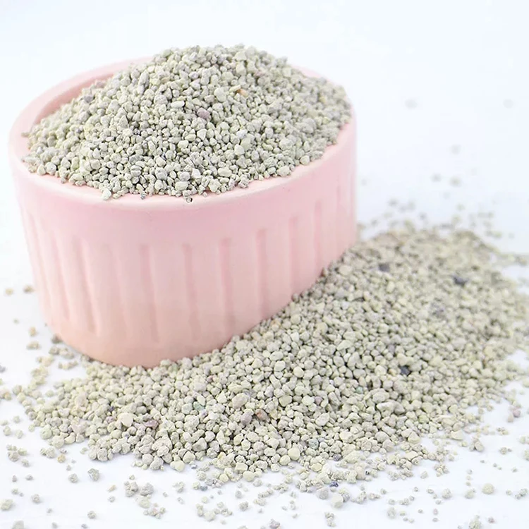 
Latest Hot Sell Irregular Mixing Bentonite Pet Cat Litter 