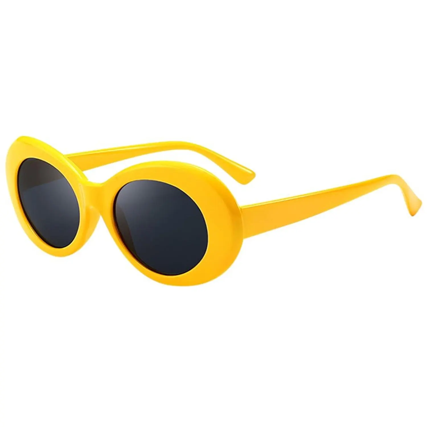 Retro Vintage Clout Goggles Unisex Sunglasses Rapper Oval Shades Grunge FORUU Glasses