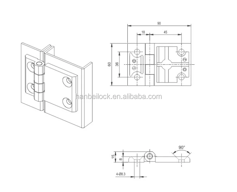 Cl226-4-2 Electrical Panel Zinc Alloy Hinges Electric Box Door Hinge Panel  Door Hinges - Buy Panel Door Hinges,Electric Box Door Hinge,Zinc Alloy  Hinges Product on Alibaba.com