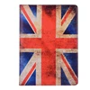 For Apple Ipad Air 1 Air 2 Tablet 360 Degree Rotating Stand UK US Flag Retro PU Leather cover smart case For Ipad 5 6