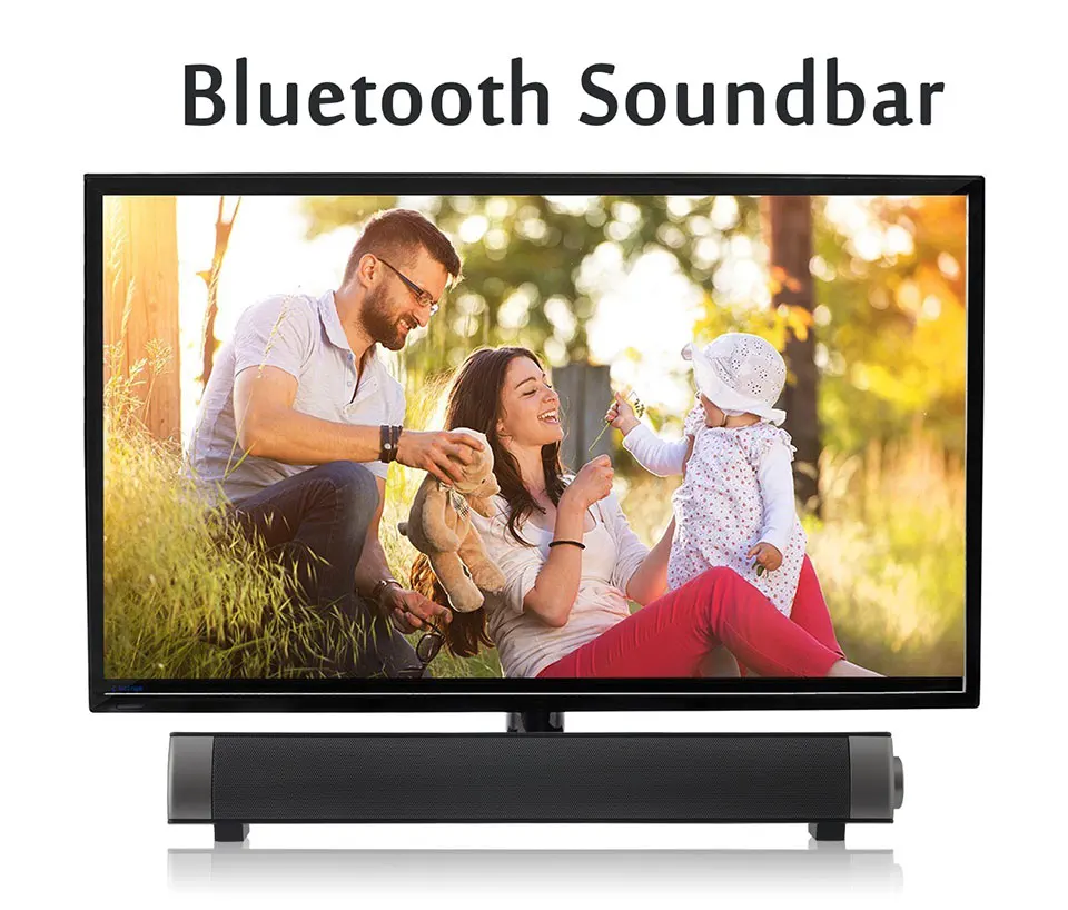 Tv Home Theater Sound Bar Bt Sound Bar Speaker System Builtin