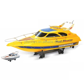 yellow toy boat
