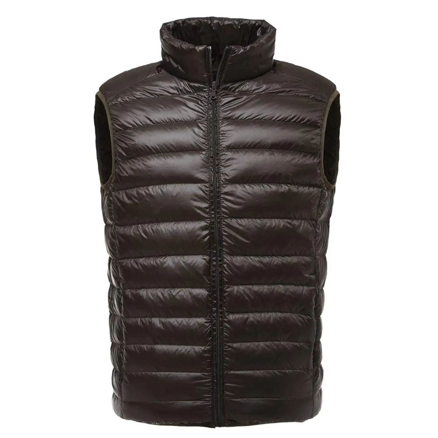 Jwhui Men Sleeveless Jacket White Duck Down Vest Male Slim Vest Mens Windproof Waistcoat