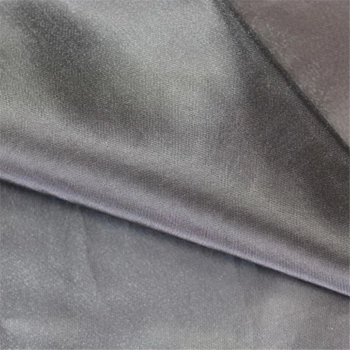 2018 de moda de color negro rayón viscosa tela para vestido/vestido de ...
