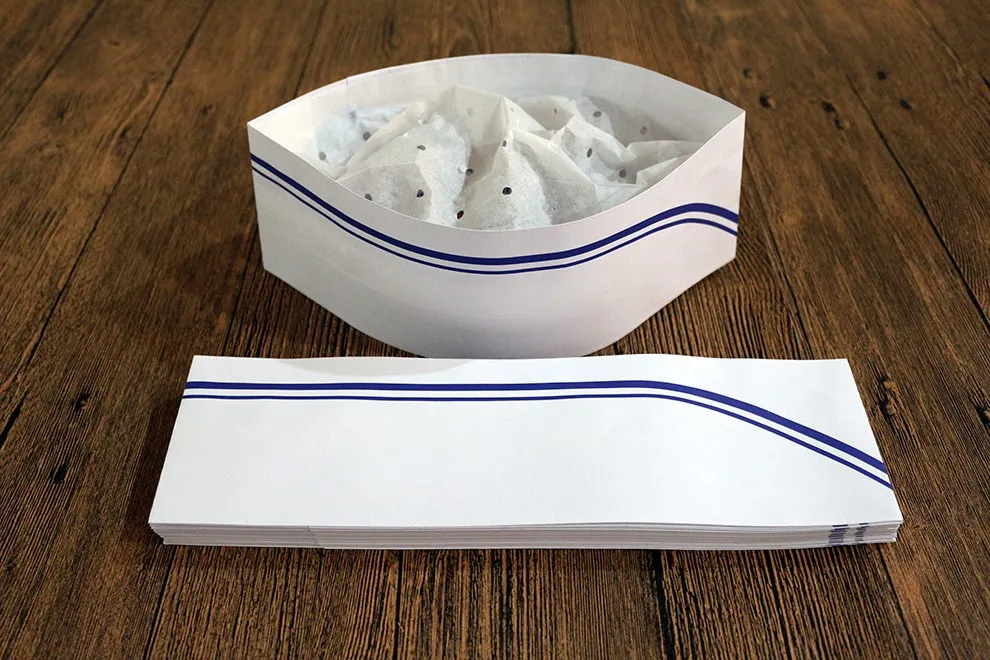 Available products disposable paper forage cap for disposable use 2017