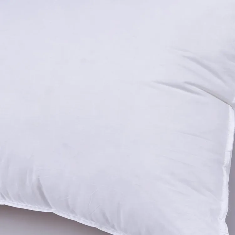 Wholesale five-star hotels full cotton feather silk cotton pillow core home sleep aid machine washable pillows manufacture