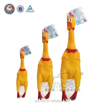 Karet Menggonggong Anjing Interaktif Mainan Murah Berbentuk Ayam