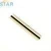 factory making 1.27mm smt header right angle single row male pin header