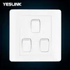 Easy installation Waterproof Electric 3 Gang Electric Pakistan Wall Switch For Home