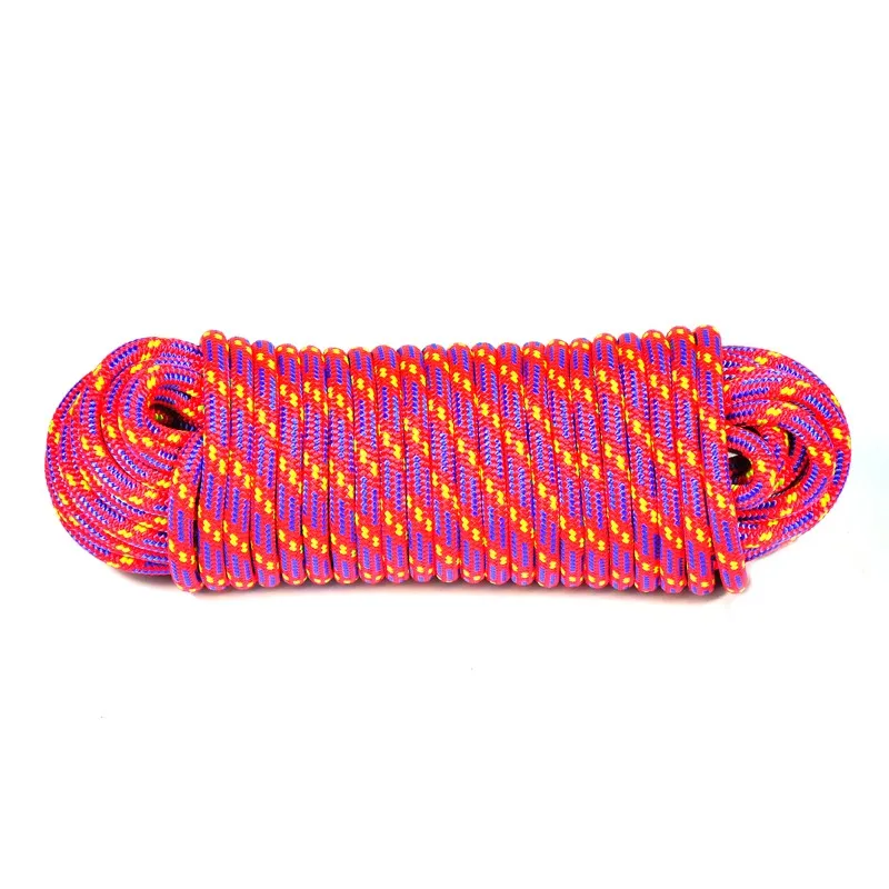 8mm High Strength Accessory Cord Nylon Safety Rope For Climbing Rescue