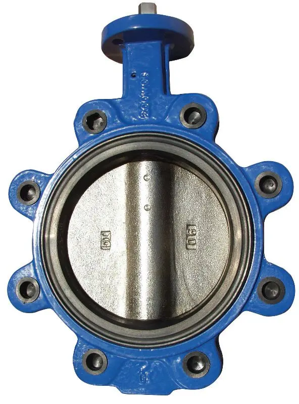 butterfly valve in ss316 material with ptfe seat