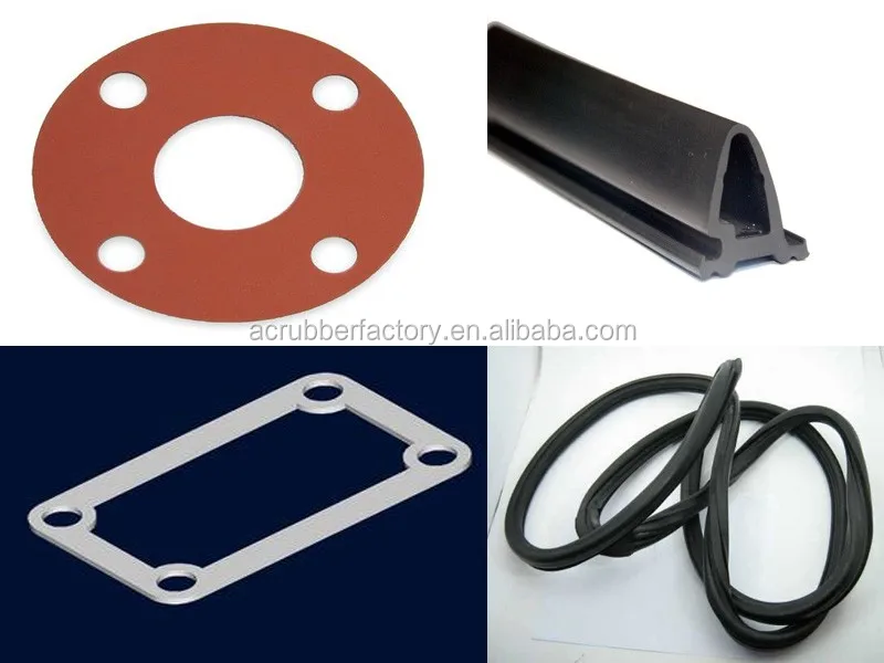 Pvc Nbr Fireproof Clear Silicone Rubber Engine Gasket Waterproof Gasket
