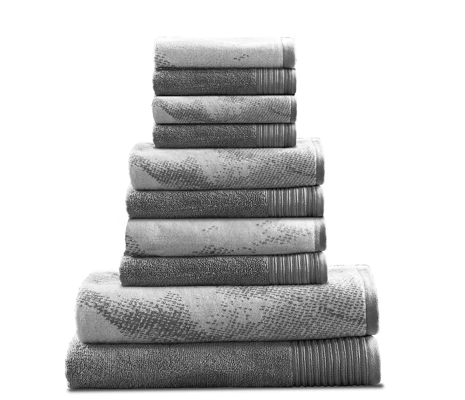 light grey towel set