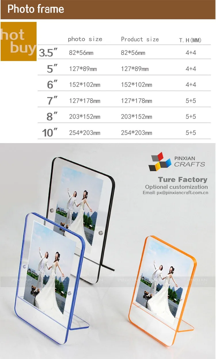 工場カスタマイズ透明アクリル額縁正方形インサート印刷写真アクリルフォトフレーム Buy アクリルフォトフレーム アクリルフレーム デジタルフォト フレーム Product On Alibaba Com