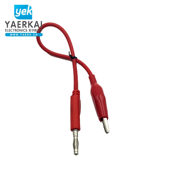 black and red audio cable