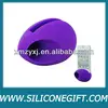 egg shape silicone loud speaker for phones/silicone amplifier