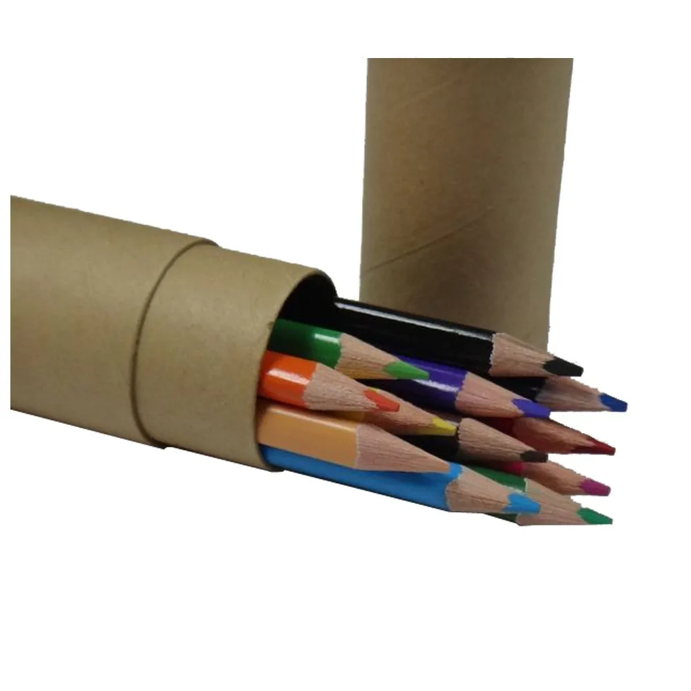 Bulk Wooden Color Pencil,Color Pencil Without Eraser - Buy Colored