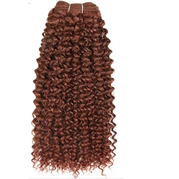 Color 33 Jerry Curl Hair Weave Hot Sale Virgin Brazilian Human