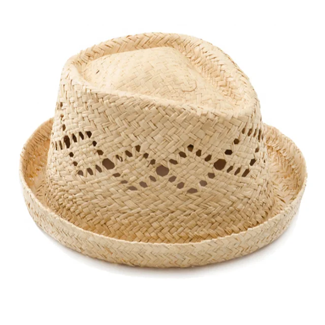 rolled brim straw hats
