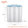 Portable Mini Compact Twin Tub Washing Machine and Washer Spin Cycle Electric Washing Machine