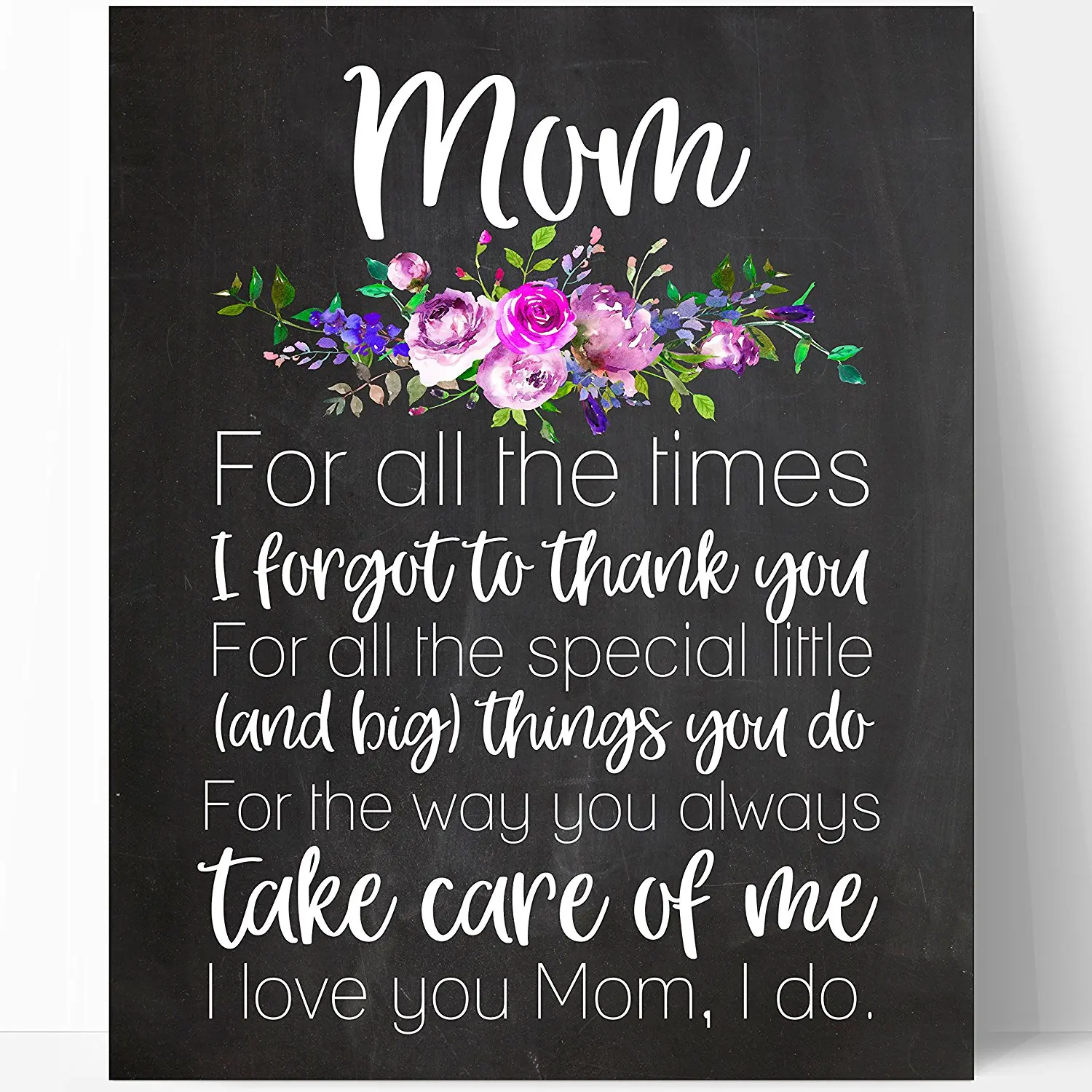 Buy Mom Quote Gift Mom Chalkboard Mothers Day Gift Mom Poem Wall Art Perfect Gift For Mom Original Design By Ocean Drop Designs In Cheap Price On Alibaba Com