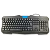 Custom logo brand rgb background glowing light wired computer keyboard for e-sport gaming