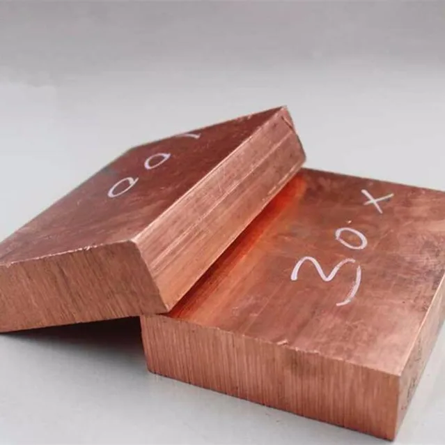 Manufacturer Astm Pure Copper Plate 4x8 5mm Thick Copper Sheet Price