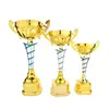 New product custom design collectible soccer figure trophy sport metal bowl trophy