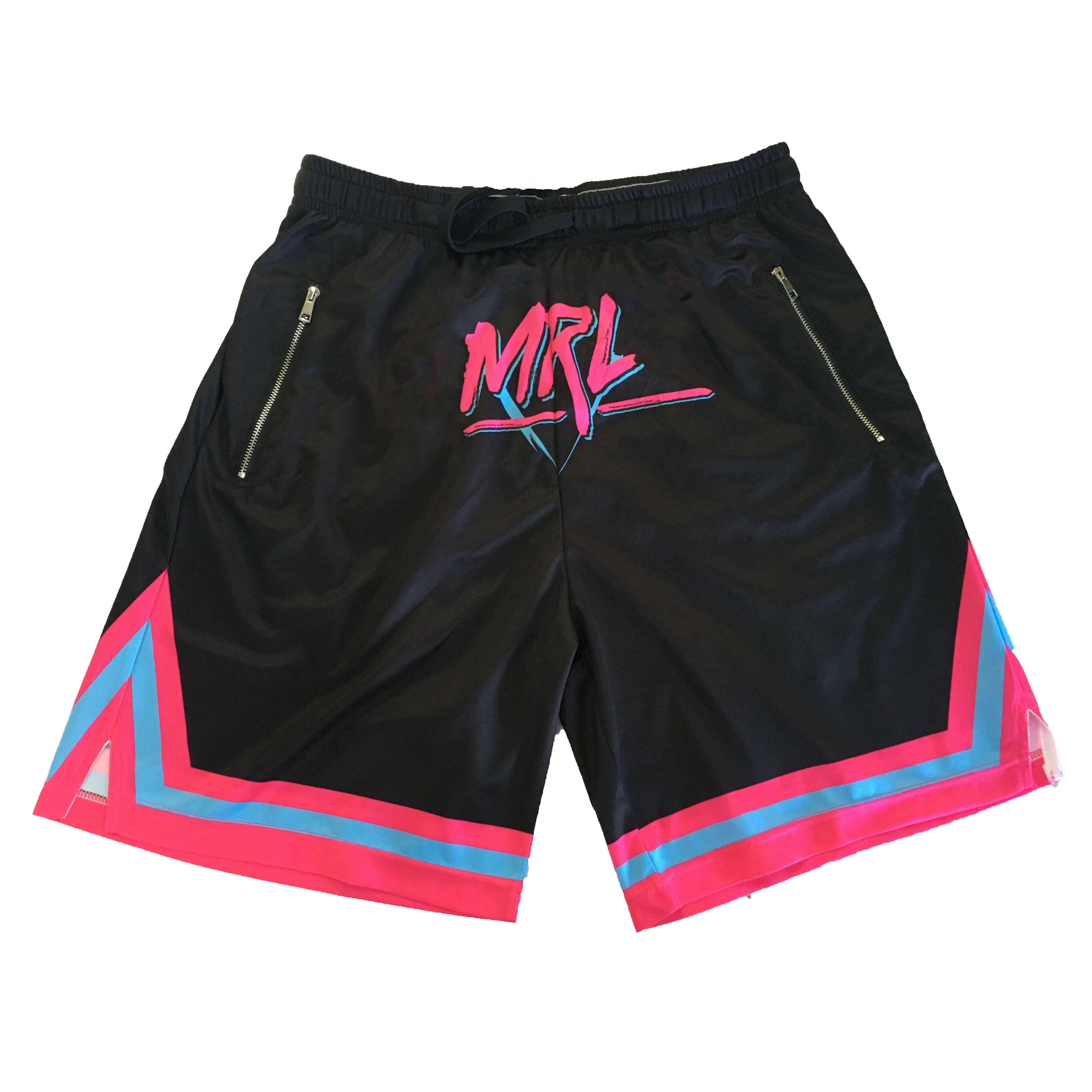 dri fit shorts with zipper pockets