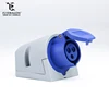 Molded circular electrical plugs and sockets marine waterproof connector