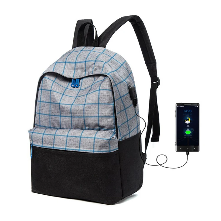 Water Resistant Backpack School Bag