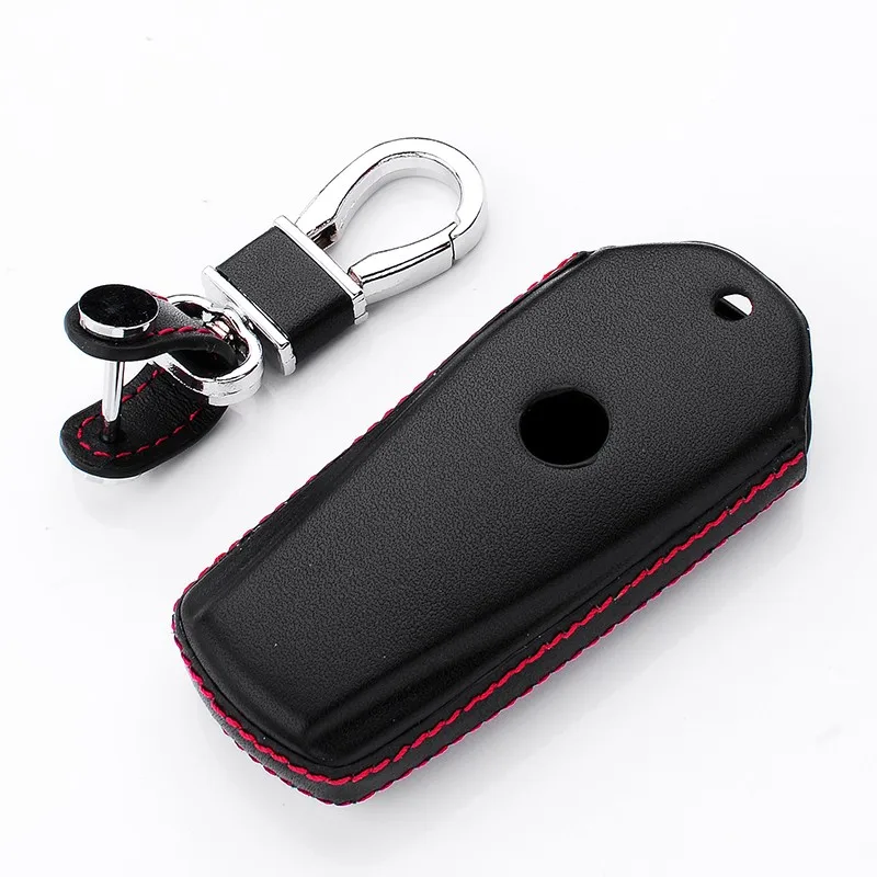 Dos Auto Car Key Case For Vw Passat Cc,4d Genuine Leather New Stylish Car Key Case For Vw Cc