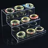 Customized acrylic counter display boxes For jewelry