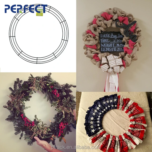 Wire Metal Wreath Ring Wreath Frame Buy Foam Decorating Wreath