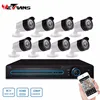 8ch 2.0Megapixels Night Vision AHD Outdoor Camera 1080P 8 Channel AHD DVR Security Camera System