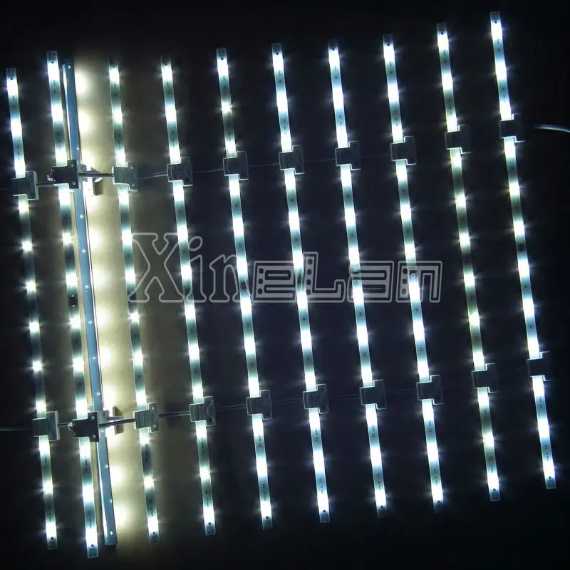 High illumination advertising led back light lattice/shutter/curtain/strip display